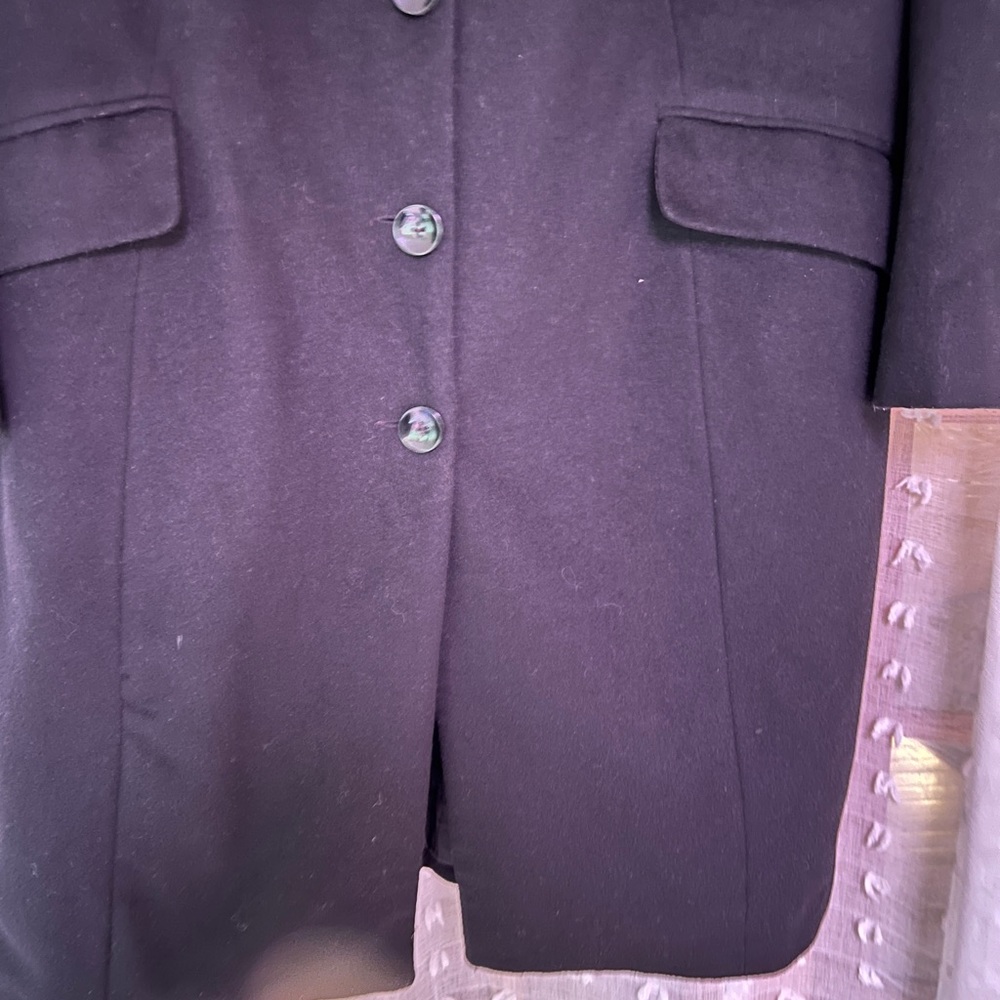 Long Mixed Wool Coat - image 3